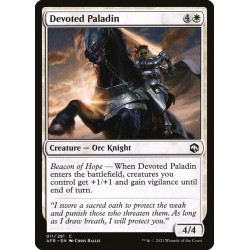 Devoted Paladin // Paladín...