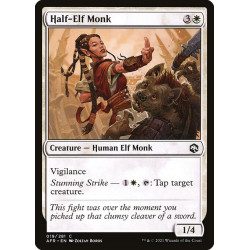 Half-Elf Monk // Monje...