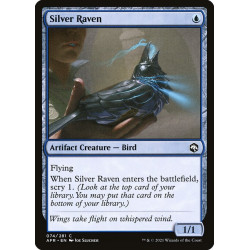 Silver Raven // Cuervo de...