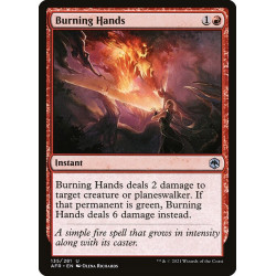 Burning Hands // Manos...