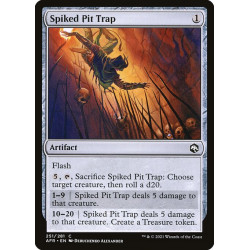 Spiked Pit Trap // Trampa...