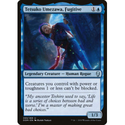 Tetsuko Umezawa, Fugitive...