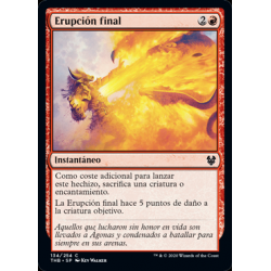 Final Flare // Erupción...