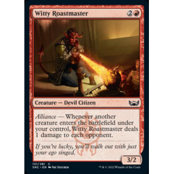 Witty Roastmaster // Orador...