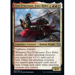 Tori D'Avenant, Fury Rider...