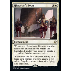 Historian's Boon // Dádiva...