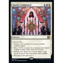 Kayla's Command // Mandato...