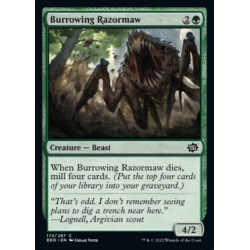 Burrowing Razormaw //...