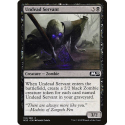 Undead servant // Sirviente...