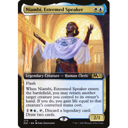 Niambi, Esteemed Speaker //...