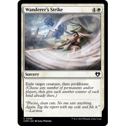 Wanderer's Strike // Golpe...