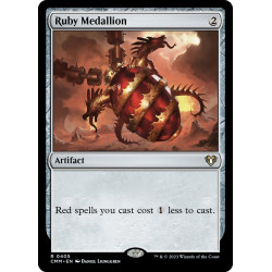 Ruby Medallion // Medallón...