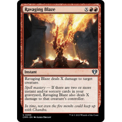 Ravaging Blaze // Llamarada...