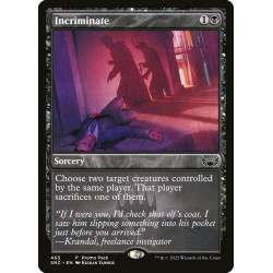 Incriminate // Incriminar (PP)