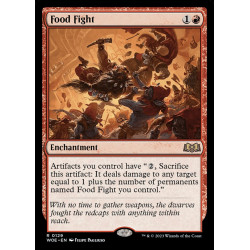 Food Fight // Pelea de comida