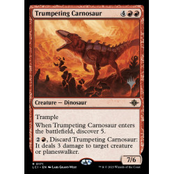 Trumpeting Carnosaur //...