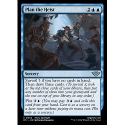 Plan the Heist // Planear...