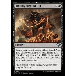 Binding Negotiation //...