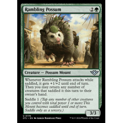Rambling Possum