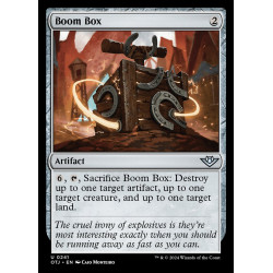 Boom Box // Cajapum