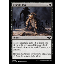 Desert's Due // Cuota del...