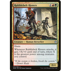 Rubblebelt rioters //...