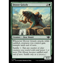 Drover Grizzly // Oso arriero