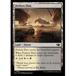 Forlorn Flats // Planicies...