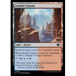 Eroded Canyon // Cañón...