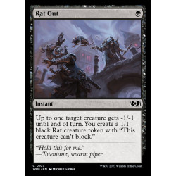 Rat Out // Echar al ratero...