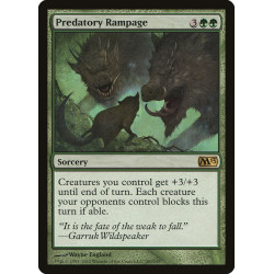 Predatory Rampage // Asalto...