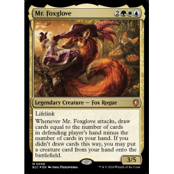 Mr. Foxglove // Sr. Jacinto...