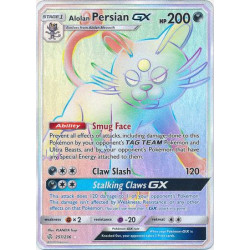Alolan Persian GX (Hyper Rare)