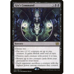 Gix's Command // Mandato de...