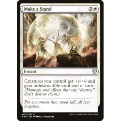 Make a Stand // Resistir