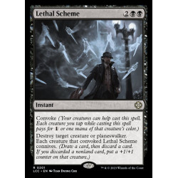 Lethal Scheme // Complot letal