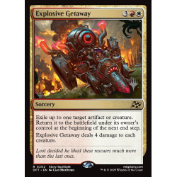Explosive Getaway // Huida...