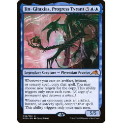 Jin-Gitaxias, Progress...