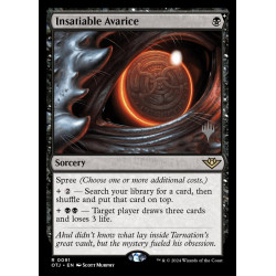 Insatiable Avarice //...