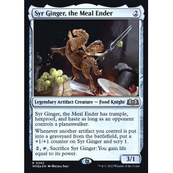 Syr Ginger, the Meal Ender...