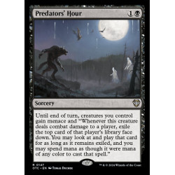Predators' Hour // Hora de...