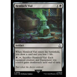 Hemlock Vial // Frasco de...