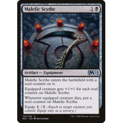 Malefic Scythe // Guadaña...