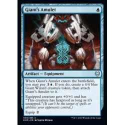 Giant's Amulet // Amuleto...